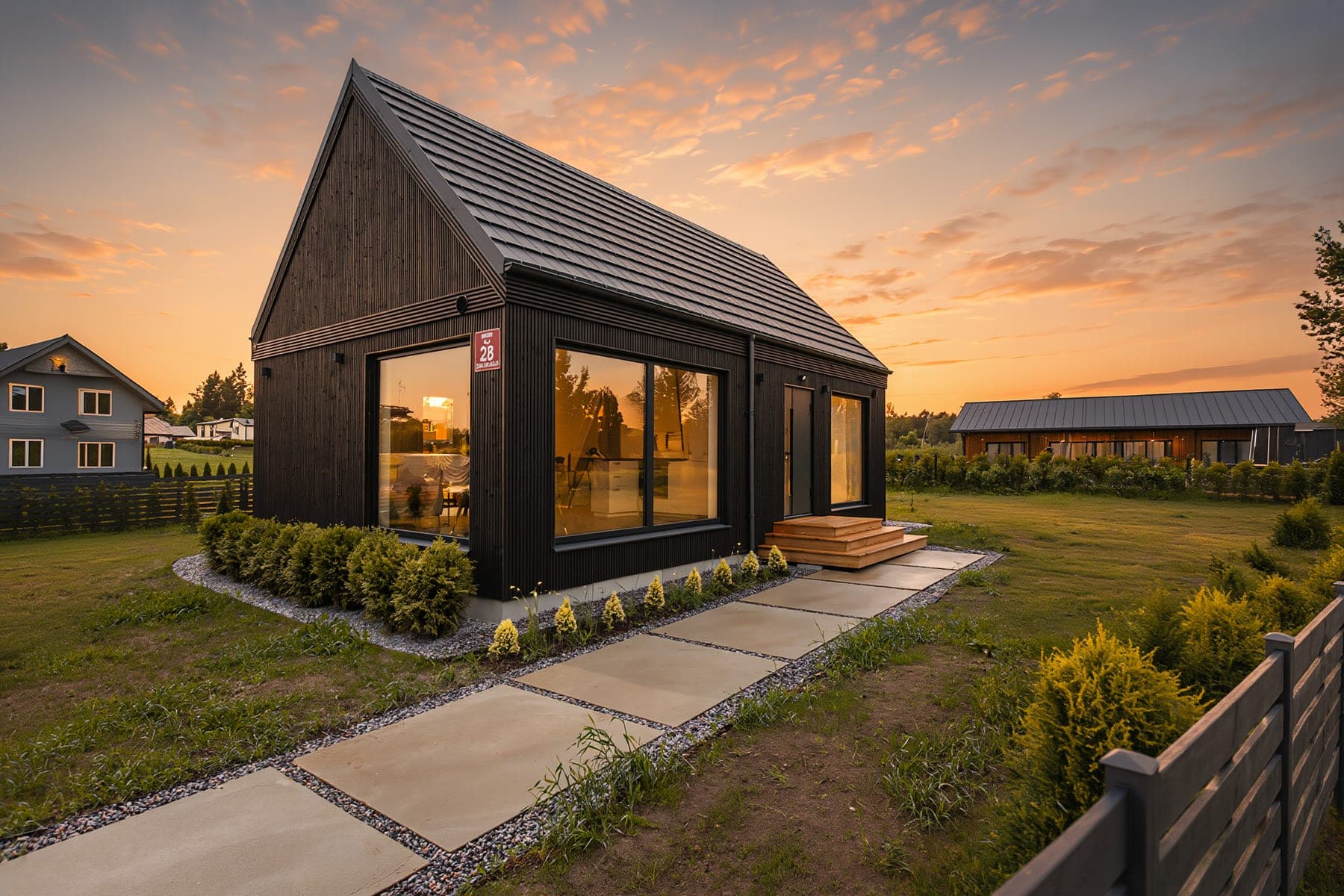 Māja 89 m² — fasāde