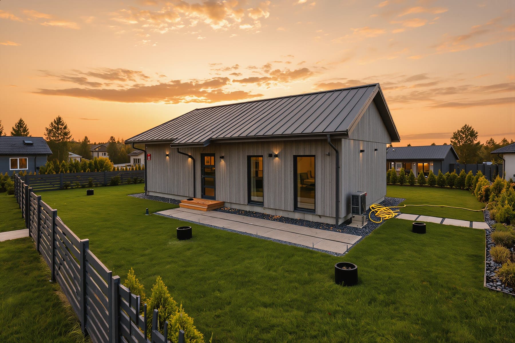 Māja 90 m² — fasāde